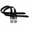 Cinelli Double Toe Straps (Pair) -BIKES shop Cinelli Double Toe Straps Pair Pedal Spares Black CNB6