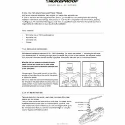 Nukeproof Horizon CS Ti Trail Pedals -BIKES shop NP Clipless Pedal instructions