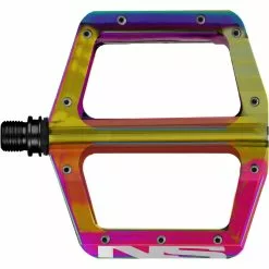 Ns-bikes NS Bikes Radiance Flat Pedals -BIKES shop NS Bikes Radiance Flat Pedals Internal Oil Slick NotSet NSP 3401