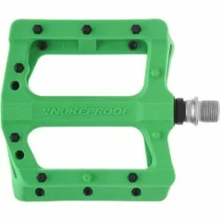 Nukeproof Neutron EVO (Electron EVO) Flat Pedals 45 Nukeproof Neutron EVO (Electron EVO) Flat Pedals -BIKES shop Nukeproof Neutron EVO Flat Pedals Grass Green 01