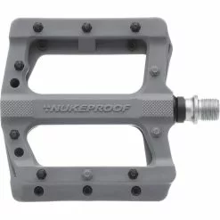 Nukeproof Neutron EVO (Electron EVO) Flat Pedals 39 Nukeproof Neutron EVO (Electron EVO) Flat Pedals -BIKES shop Nukeproof Neutron EVO Flat Pedals Grey 01