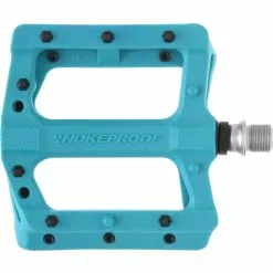 Nukeproof Neutron EVO (Electron EVO) Flat Pedals 35 Nukeproof Neutron EVO (Electron EVO) Flat Pedals -BIKES shop Nukeproof Neutron EVO Flat Pedals Mustard Turquoise 01
