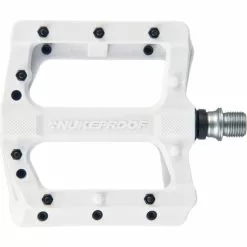 Nukeproof Neutron EVO (Electron EVO) Flat Pedals 55 Nukeproof Neutron EVO (Electron EVO) Flat Pedals -BIKES shop Nukeproof Neutron EVO Flat Pedals White 01