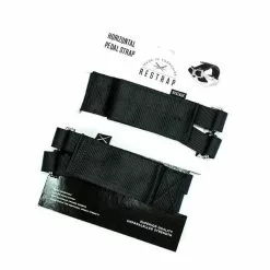 Restrap Horizontal Pedal Straps -BIKES shop Restrap Horizontal Pedal Straps Pedal Spares Black RS HRZ STD BLK 2