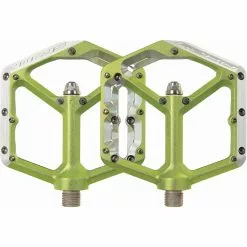 Spank Oozy Trail Pedals -BIKES shop Spank Oozy Trail Pedals Flat Pedals Green Emerald Gree NotSet E020030071AMSPK 1