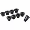 TA Campagnolo Ultra Torque Chainring Bolts -BIKES shop TA Campag Ultra Torque Carbon Chain Ring Bolts Chainrings Black TAD305