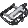 Wellgo LU 950 Alloy Flat Pedals -BIKES shop Wellgo LU 950 Alloy Flat Pedals Flat Pedals Black Silver 03023100600BLACK