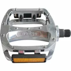 Wellgo LU 987U Flat Pedals -BIKES shop Wellgo LU 987U Flat Pedals Flat Pedals Silver 03023101200SILVR