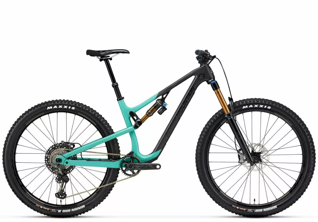 Rocky Mountain Instinct Carbon 90 2021 - Black/Teal 3 Rocky Mountain Instinct Carbon 90 2021 - Black/Teal
