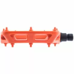 DMR V6 Plastic Flat Pedals -BIKES shop dmr v6 pedal orange side