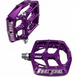 Hope F20 Pedals -BIKES shop hope purple f20 pedals