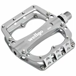 Wellgo B030 Alloy Platform Pedals -BIKES shop prod183389 Anodised20Silver NE 01