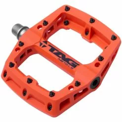 TAG Metals T3 Nylon Pedals -BIKES shop tag metals t3 pedal orange