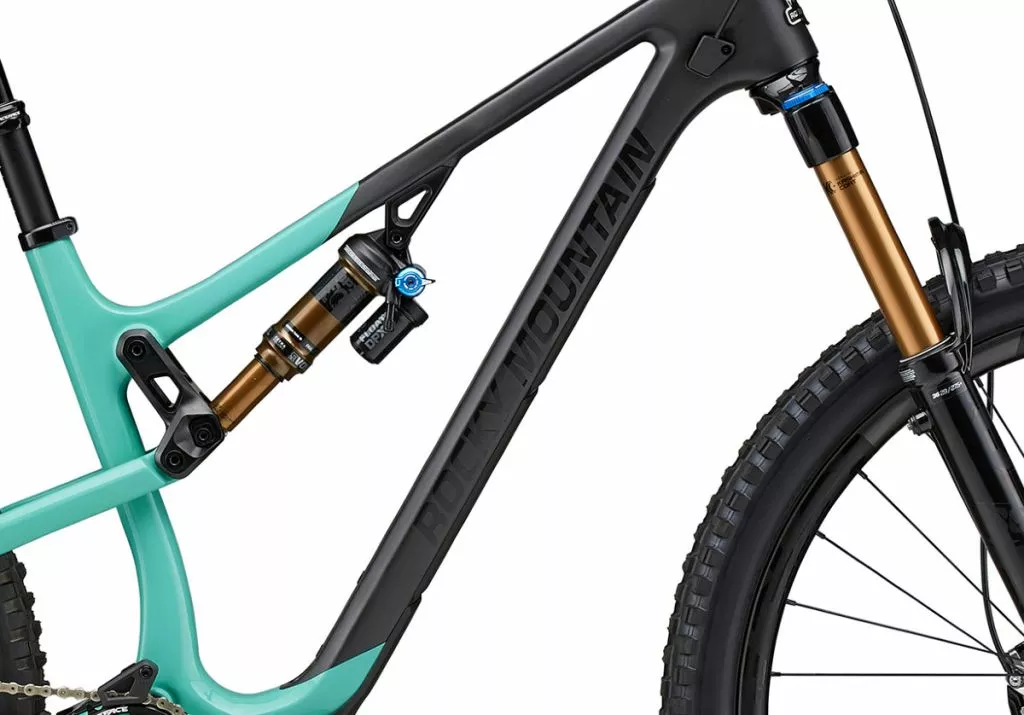 Rocky Mountain Instinct Carbon 90 2021 - Black/Teal 4 Rocky Mountain Instinct Carbon 90 2021 - Black/Teal - Image 2